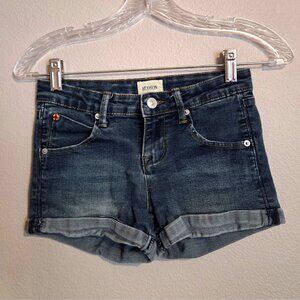 Hudson Dark Wash Denim Jean Shorts, Kids Size 12